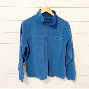 LL. Bean | Teal half zip fleece